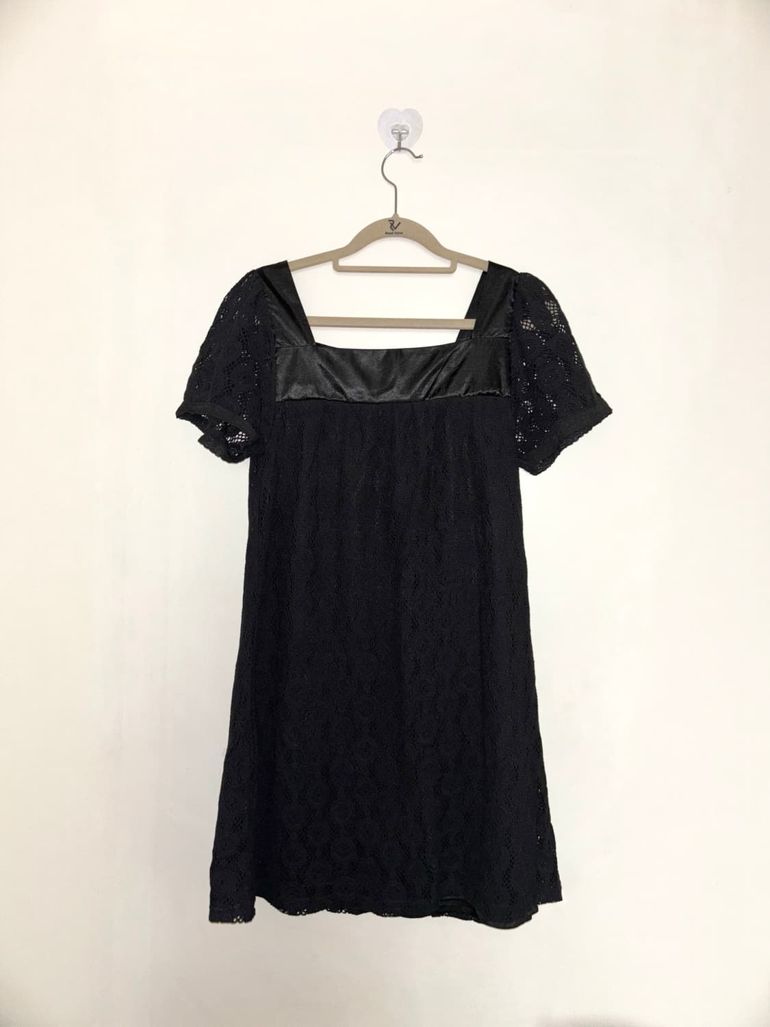 공겜여주 대장템 블랙 레이스 미니 원피스 상품이미지4