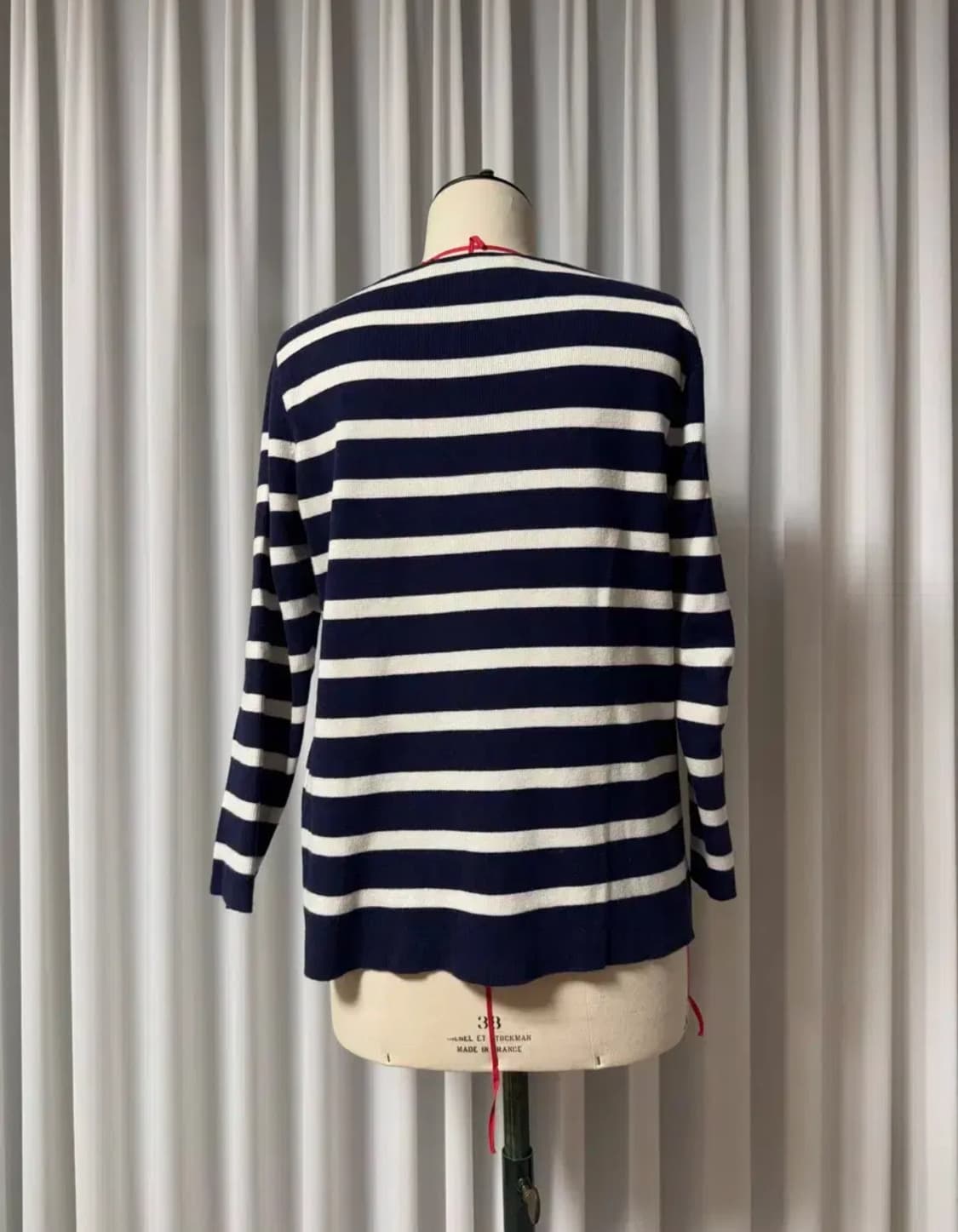 프랑스구매 앤아더스토리즈 네이비 스트라이프 니트스웨터 상품이미지4