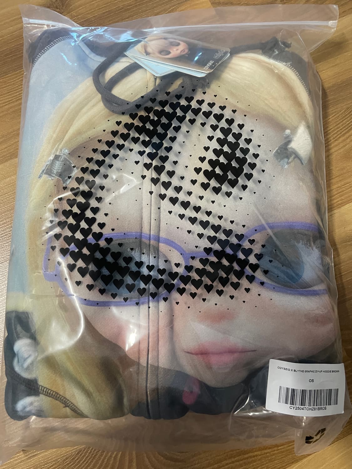 코이세이오 브라이스돌 집업 후디 브라운 상품이미지2