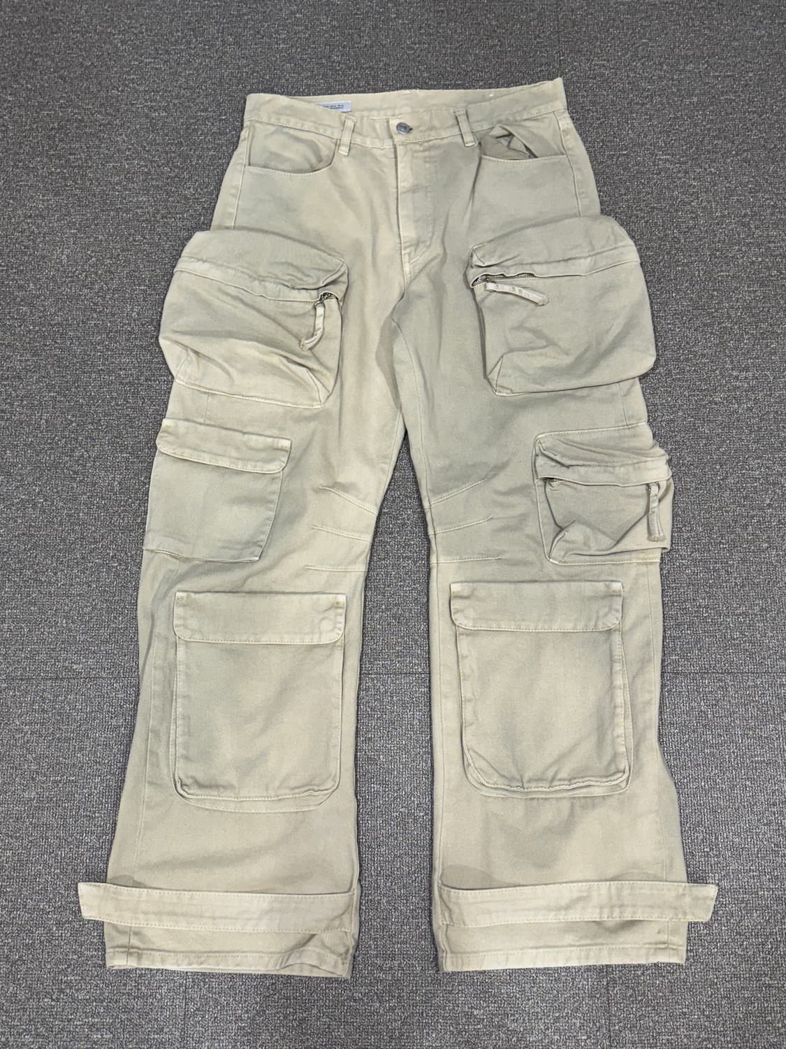 자라 유틸리티 포켓 팬츠 라이트 샌드 32 상품이미지5