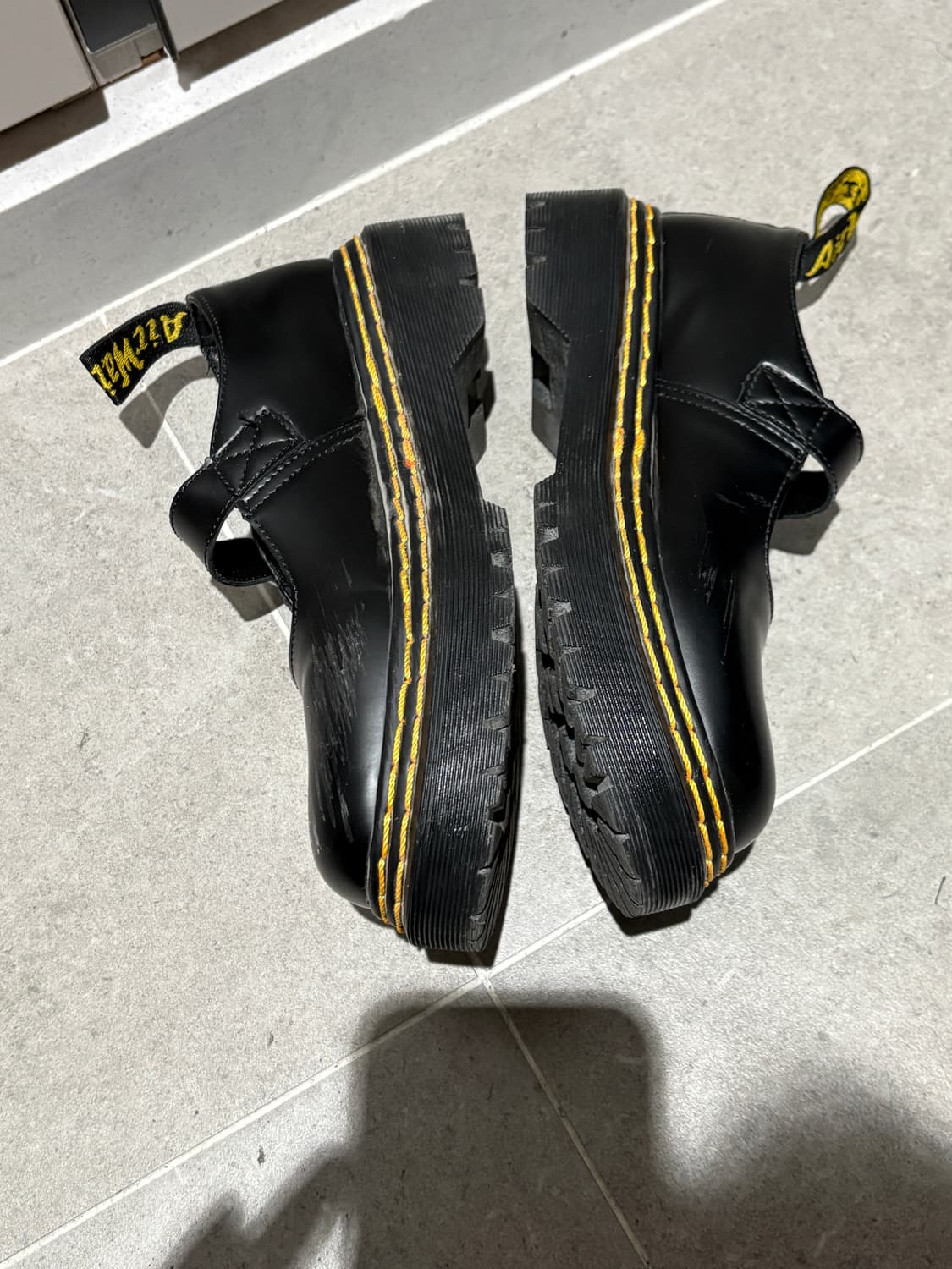 닥터마틴 헤븐바이 마크제이콥스 블랙 메리제인 로퍼 상품이미지4