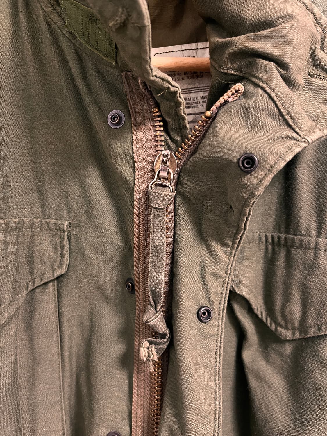 [M] 70s M65 필드자켓 상품이미지3