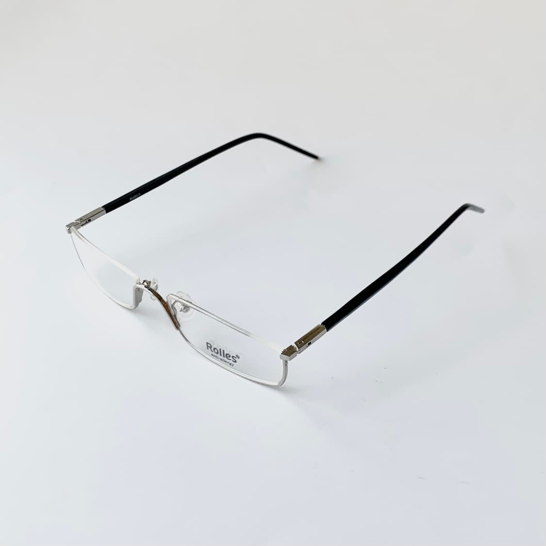 749 데드스탁 언더림 긴다리 역반무테 안티알러지 클래식 실버 빈티지안경 상품이미지3