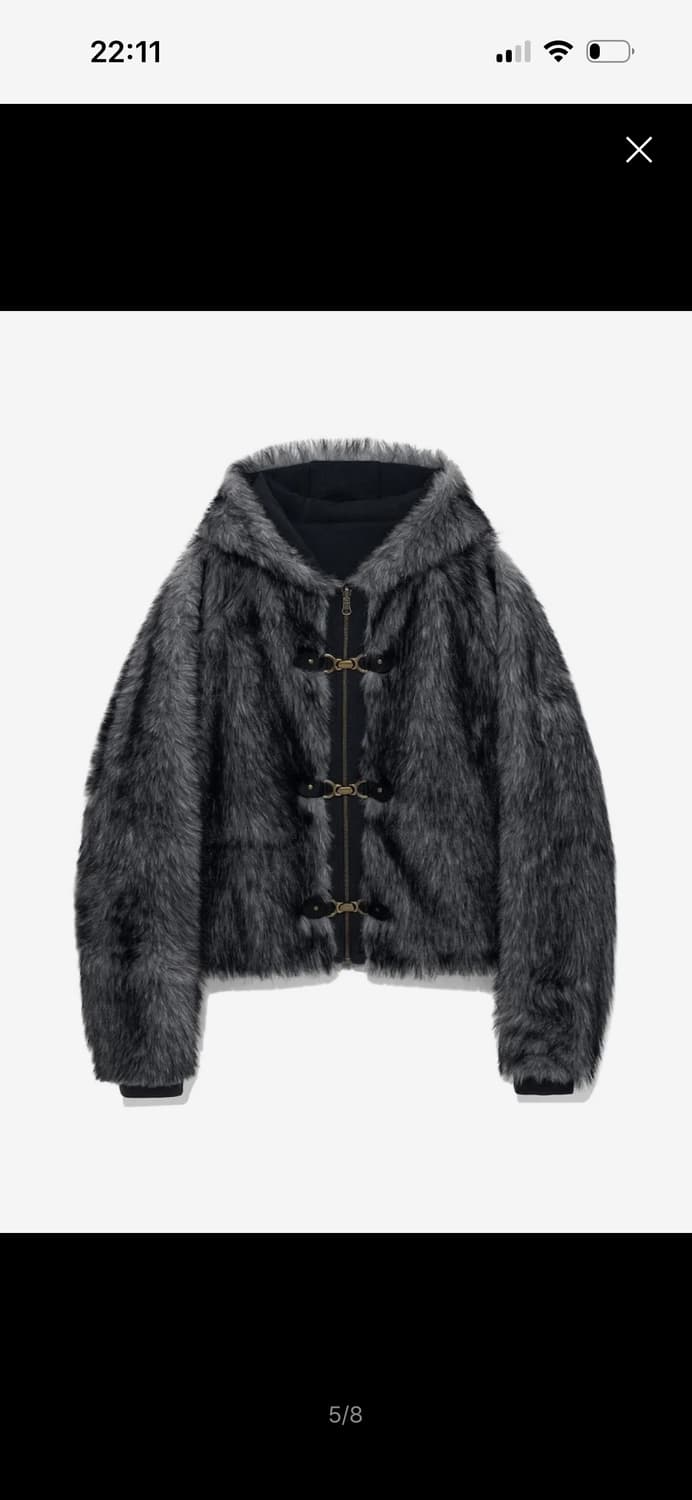 오늘만 이가격 S ) 글로니 무어 리버서블 퍼자켓 상품이미지1