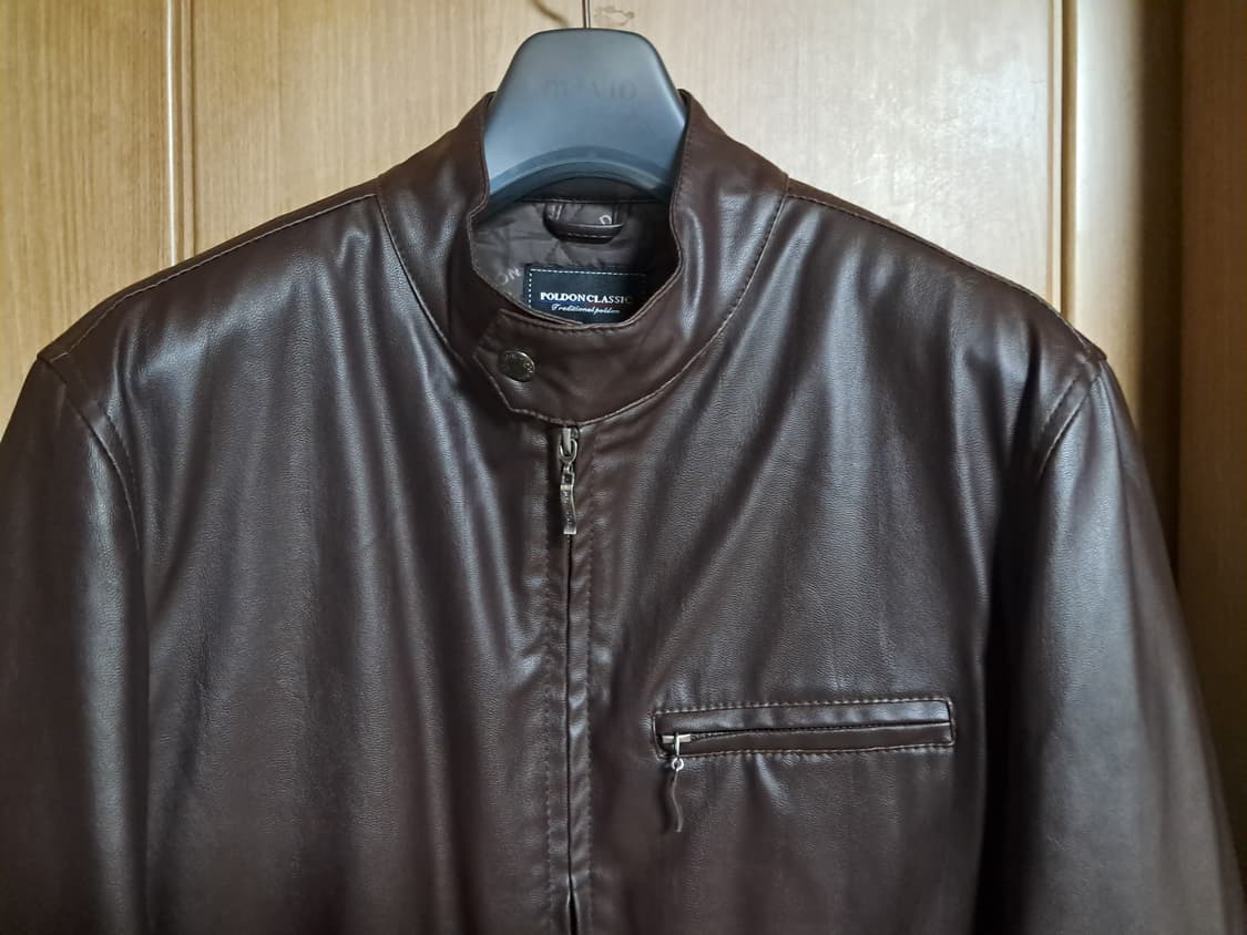 POLDON 레더 자켓 M 상품이미지4
