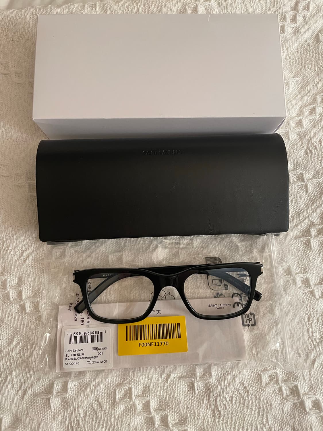 새상품) 생로랑 차은우 안경 sl 718 (51) 상품이미지5