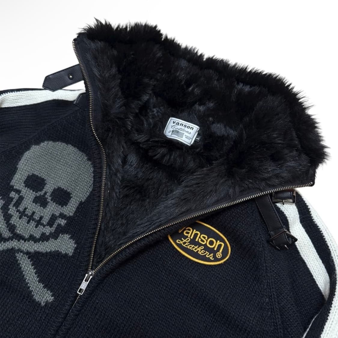 밴슨 본 스컬 코위찬 자켓 상품이미지5