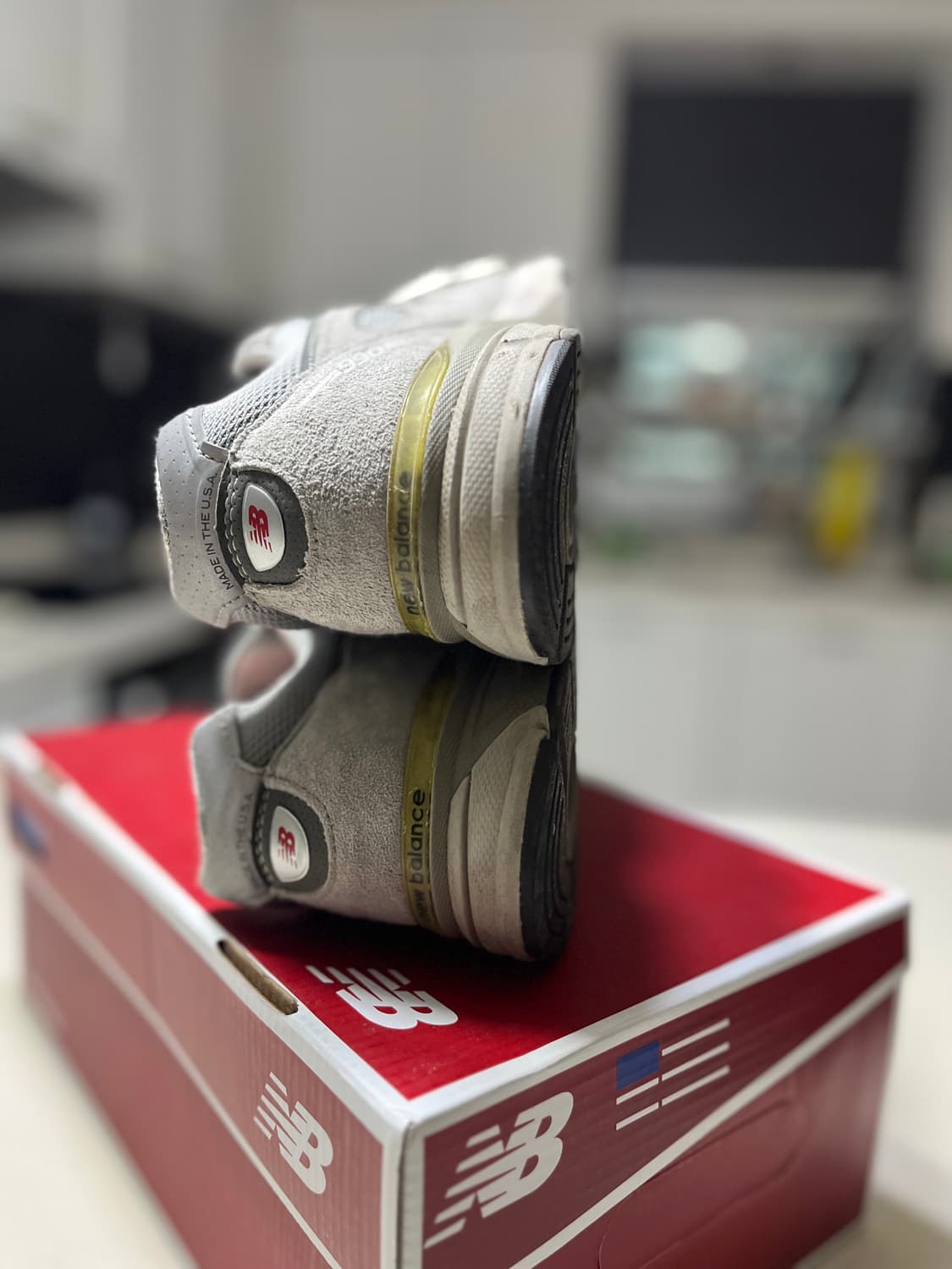 뉴발란스 990v4 메이드 인 USA 그레이 상품이미지7