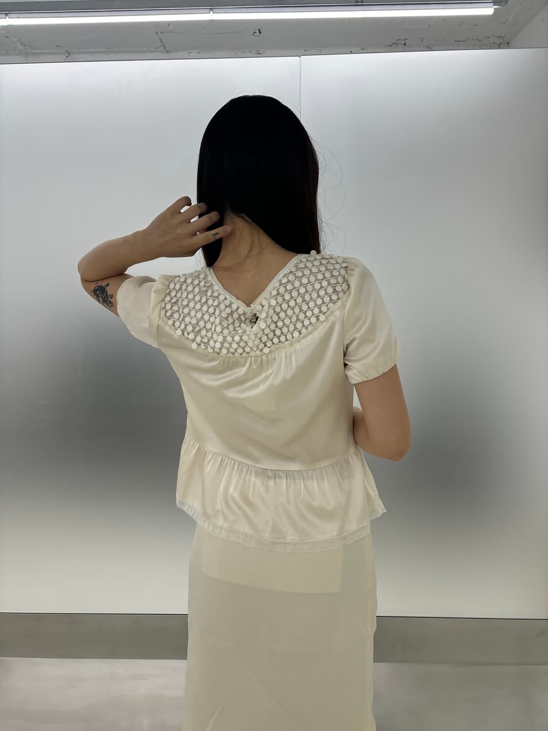 Courreges silk blouse 상품이미지6