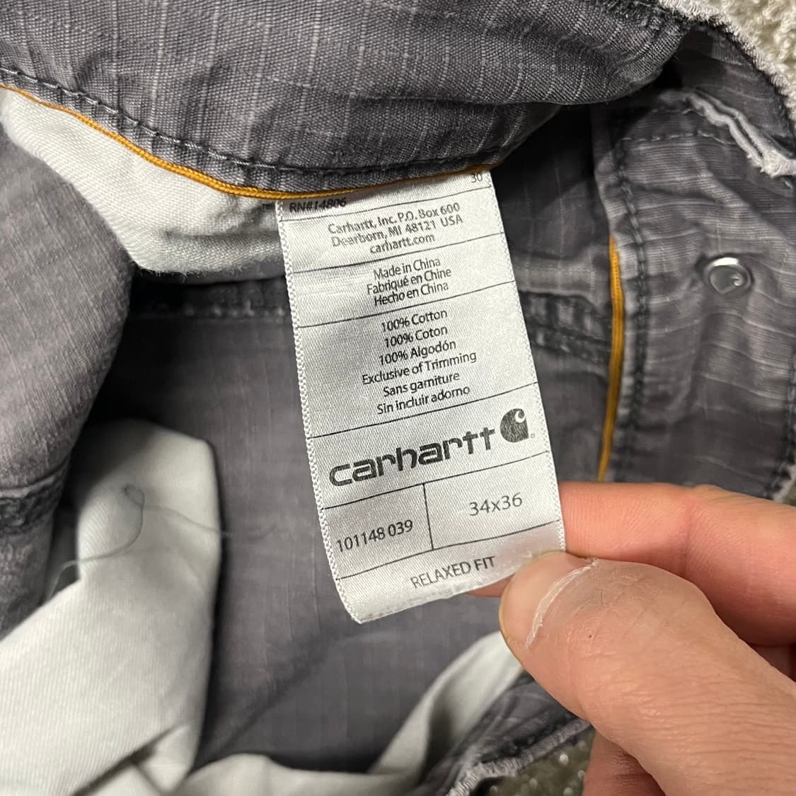 Carhartt 카고 워크 팬츠 (33“) 상품이미지9