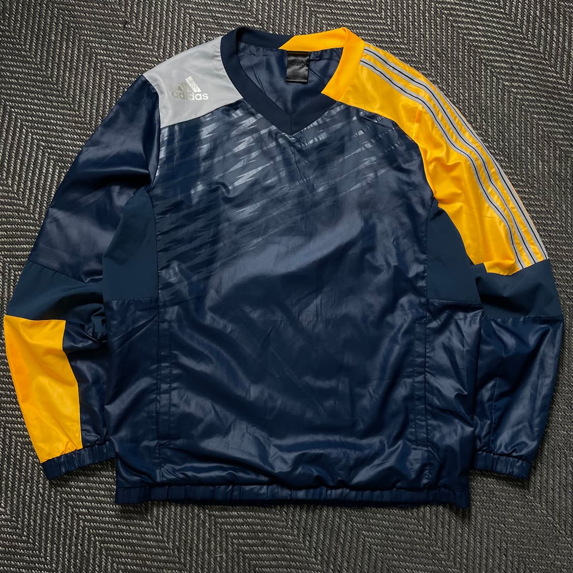 아디다스 더블로고 배색 디테일 우븐 웜업o 5062 상품이미지1