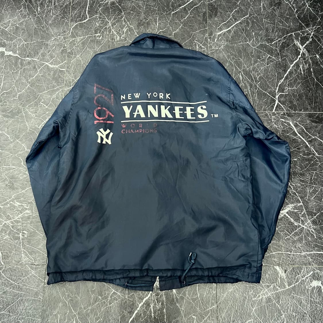 MLB 뉴욕양키스 로고 코치자켓 상품이미지4