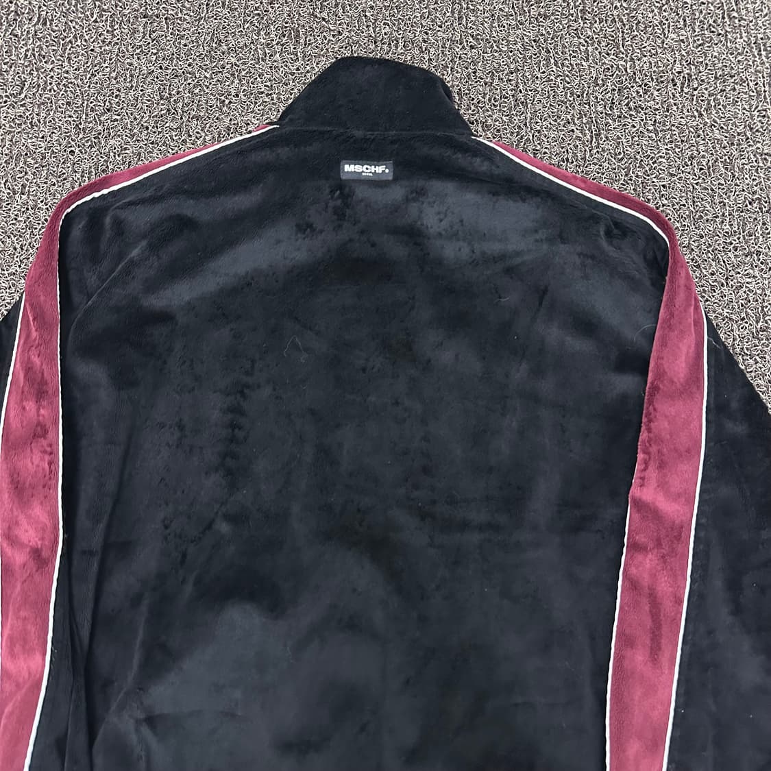 미스치프 벨루어 희귀 벨벳 트랙탑 자켓 상품이미지5