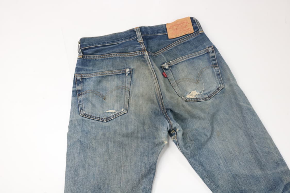 리바이스 빈티지 501XX 빅E 커스텀 디스트로이드 데님 팬츠 (31) 상품이미지7