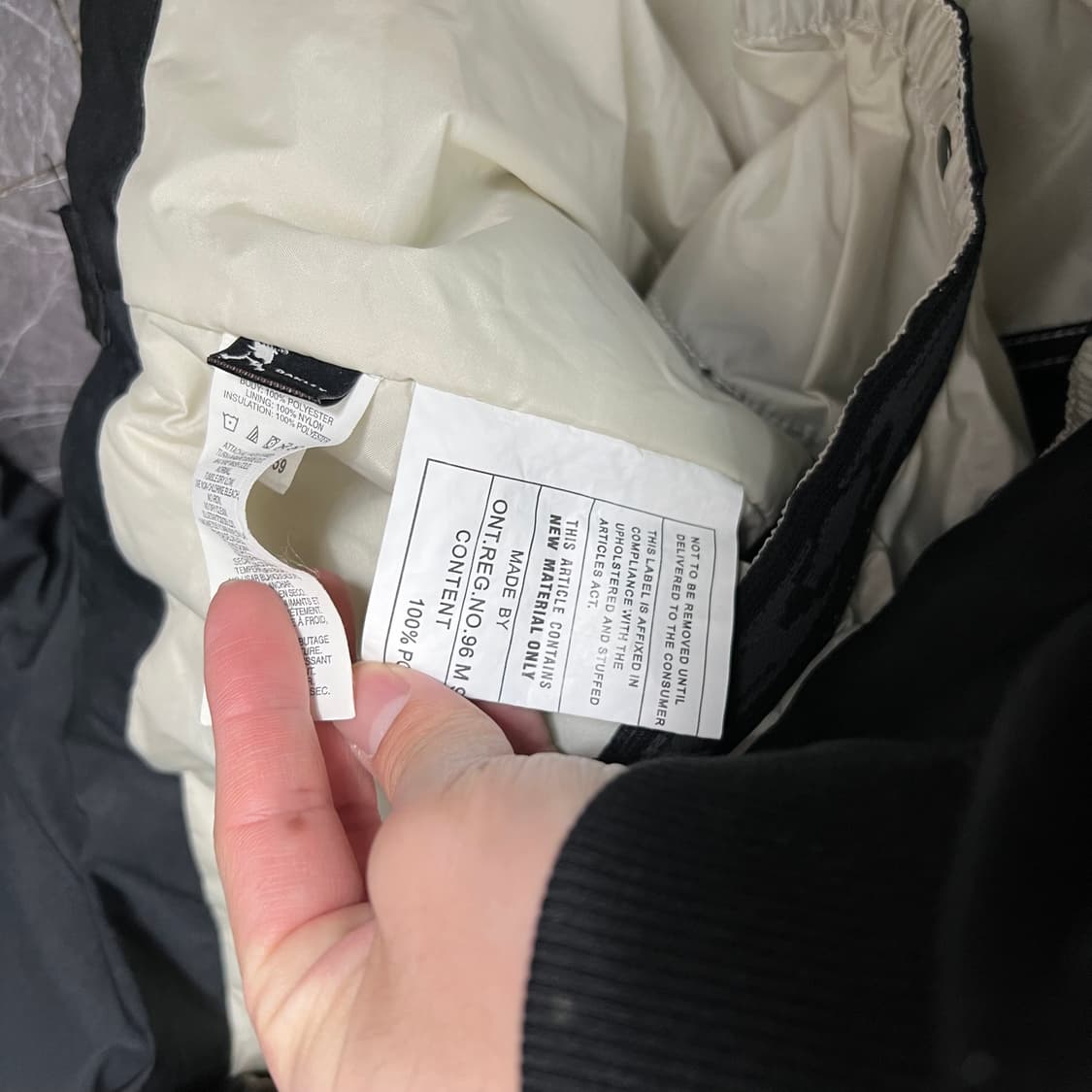 오클리 아이콘 로고 신슐레이트 테크 후드 점퍼 자켓 블랙 상품이미지6