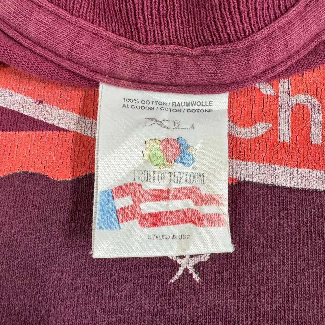 빈티지 90s 레드핫칠리페퍼스 원핫미닛 롱슬리브 RHCP 상품이미지8