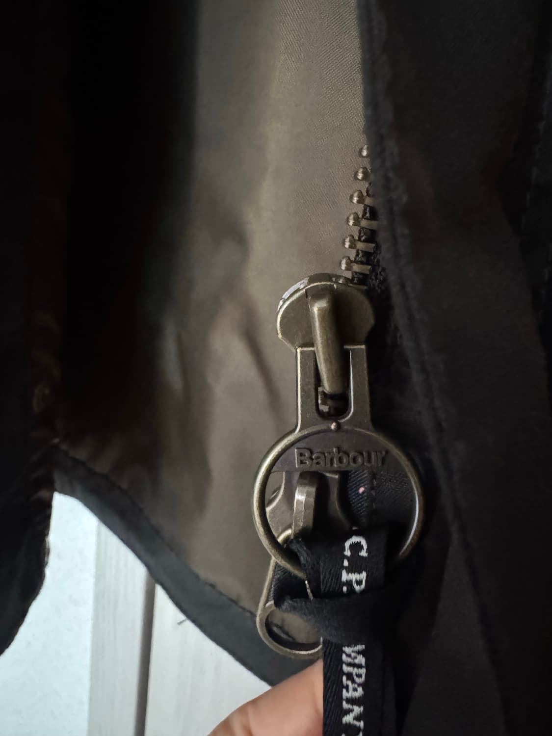 cp 컴퍼니 바버 콜라보 왁스자켓 새상품 상품이미지3