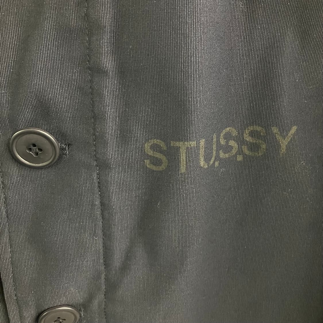 스투시 블랙 덱 자켓 M 상품이미지5