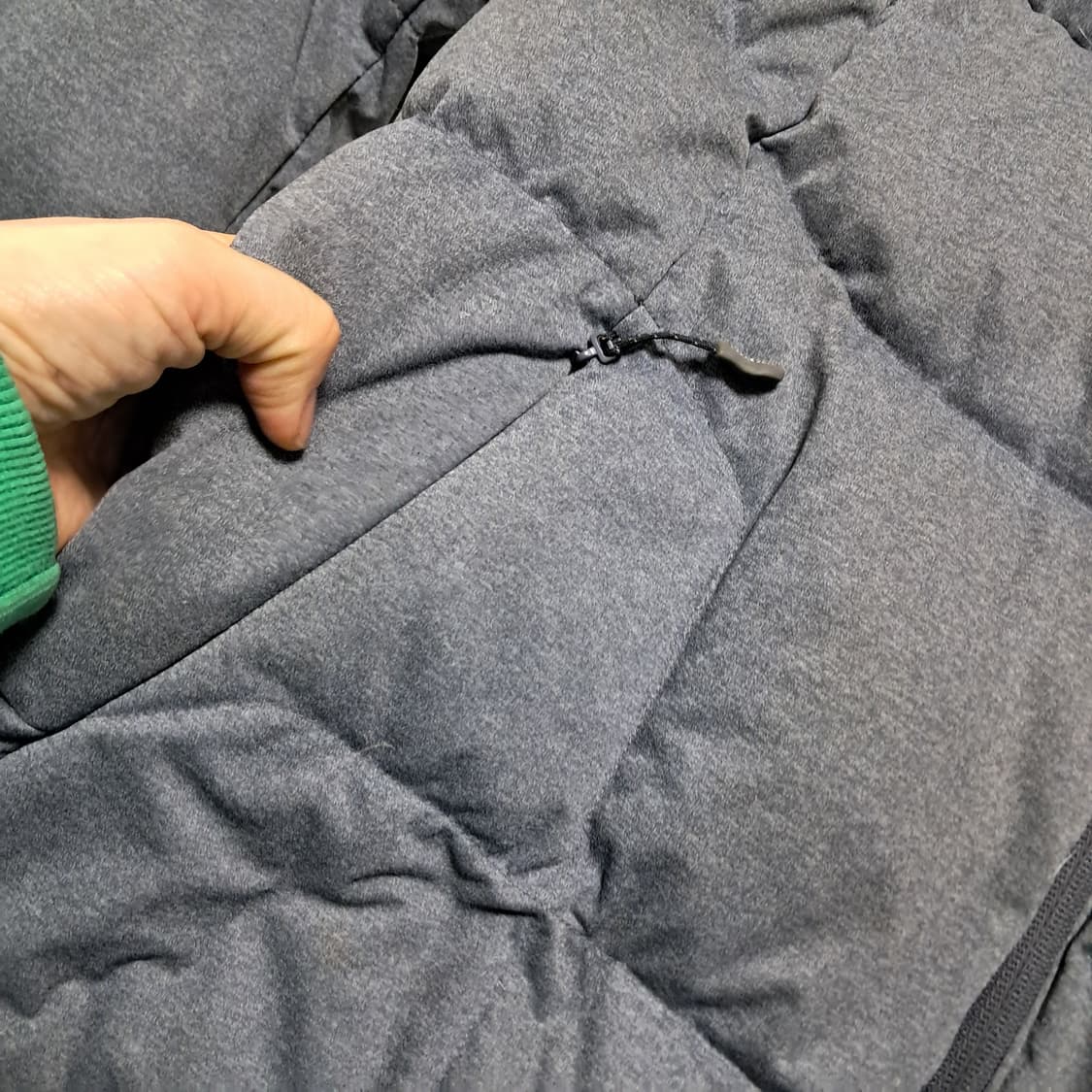 르꼬끄 남성 덕다운 패딩 파카 L(약100) 상품이미지3