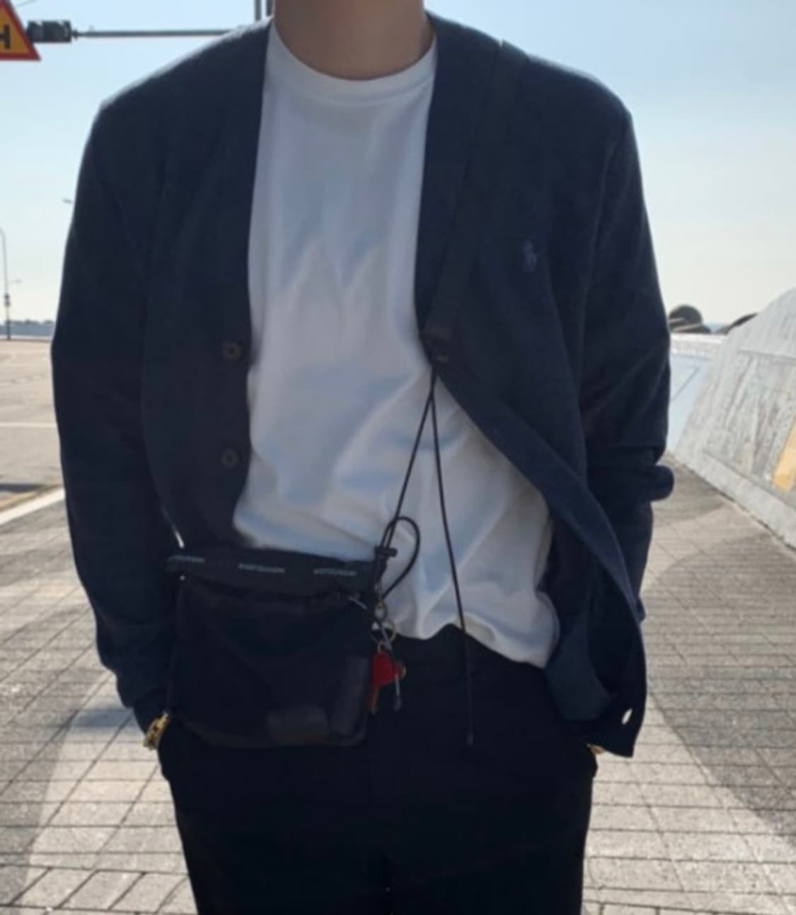 폴로 랄프로렌 피마코튼 가디건 M 네이비 상품이미지8