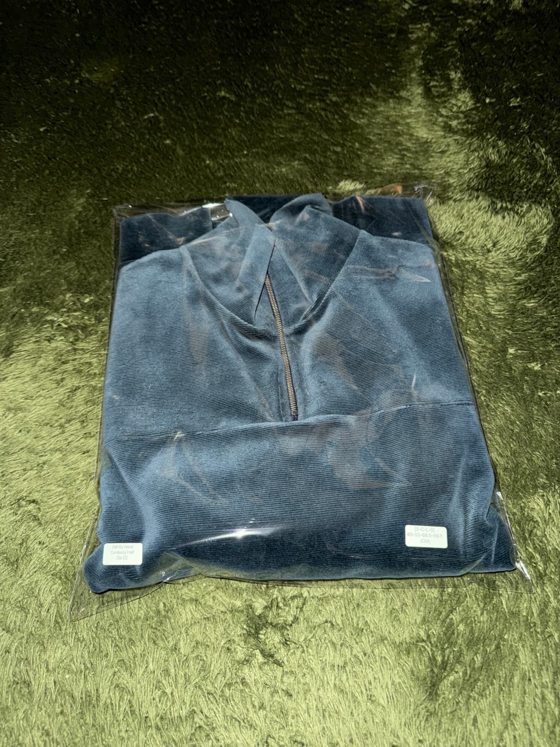 [2] Still By Hand 스틸바이핸드 코듀로이 패널 쿼터 집업 상품이미지10