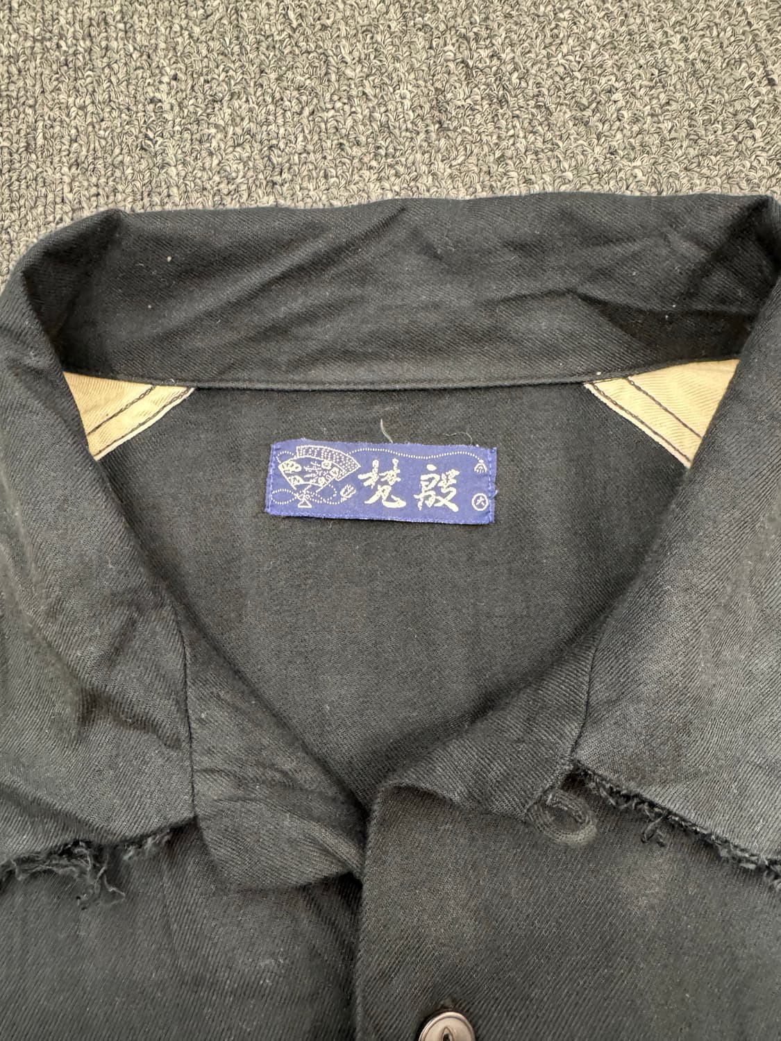 OS)Japanese vintage 자수 볼링 반팔셔츠 상품이미지5