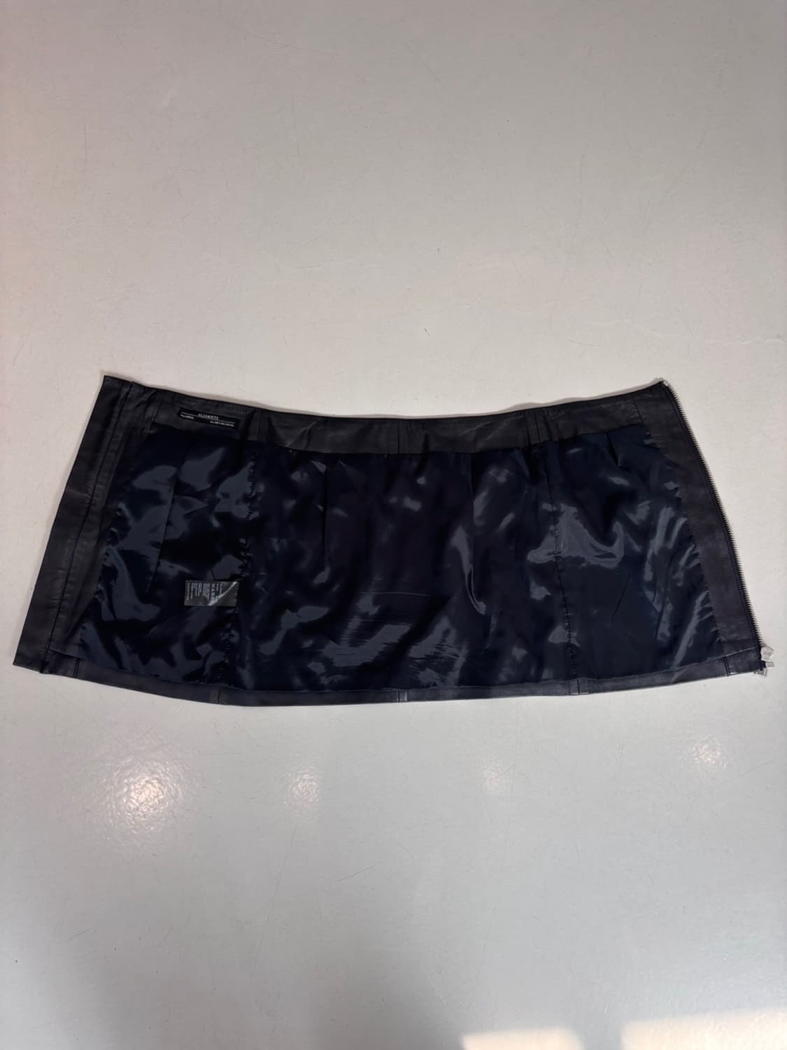Vintage All Saints Leather Skirt 상품이미지5