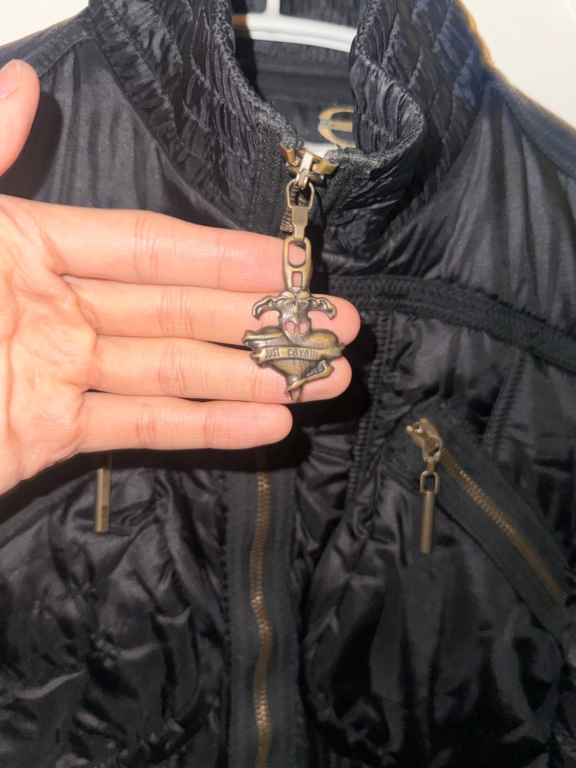 Just Cavalli 00’s cropped cargo puffer 상품이미지3