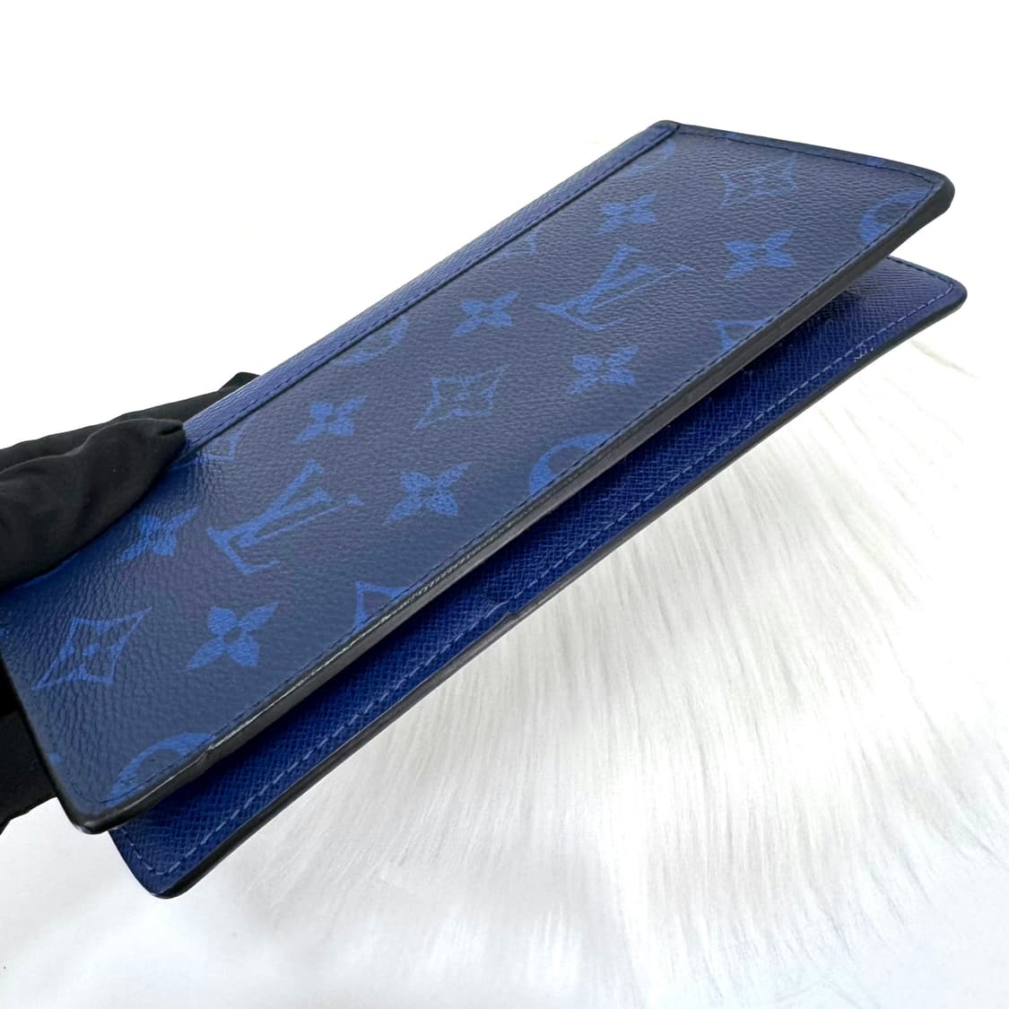 루이비통 모노그램 코발트 브라짜 장지갑 상품이미지7