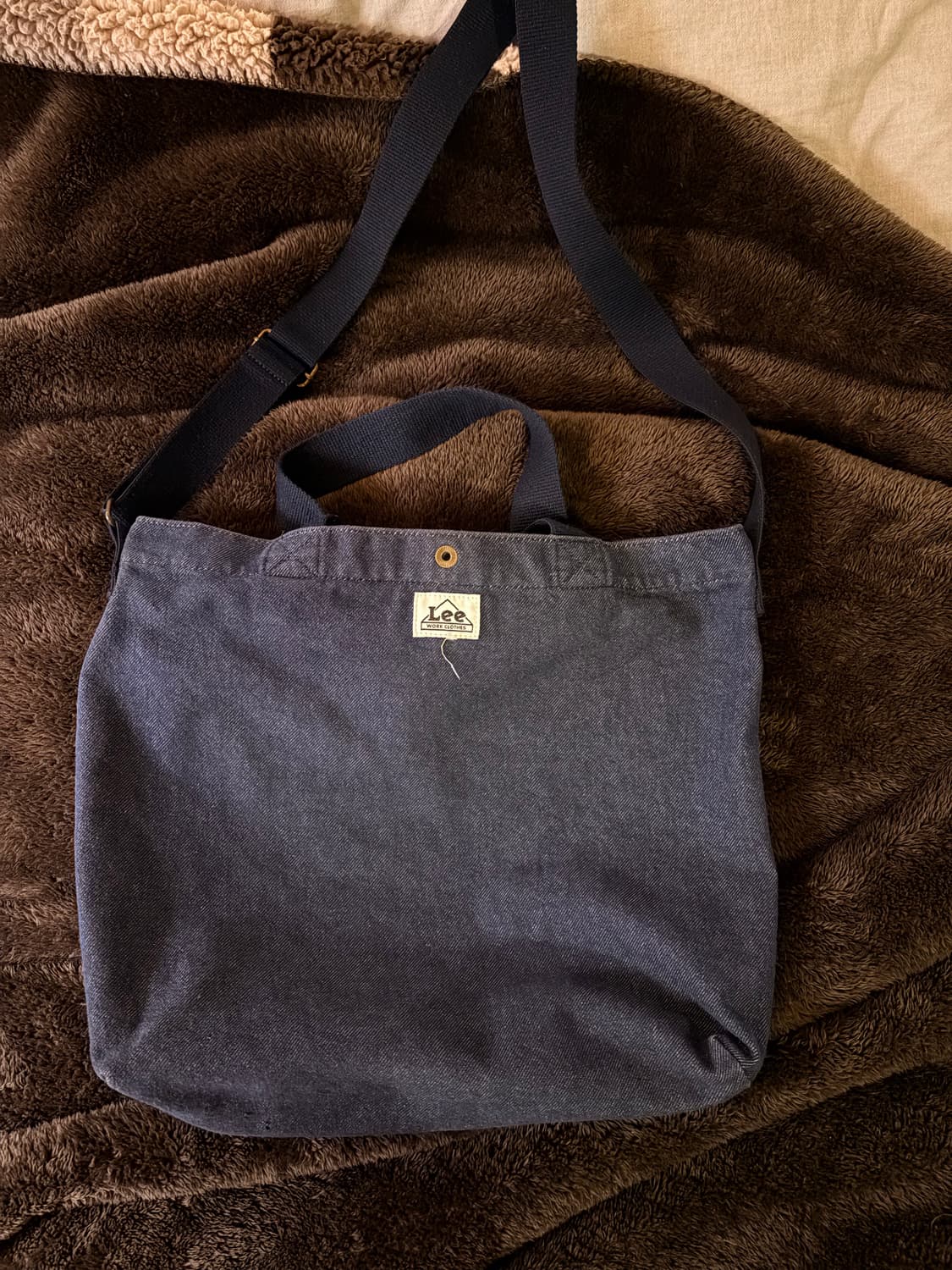 Lee 빈티지 데님 에코백 상품이미지2