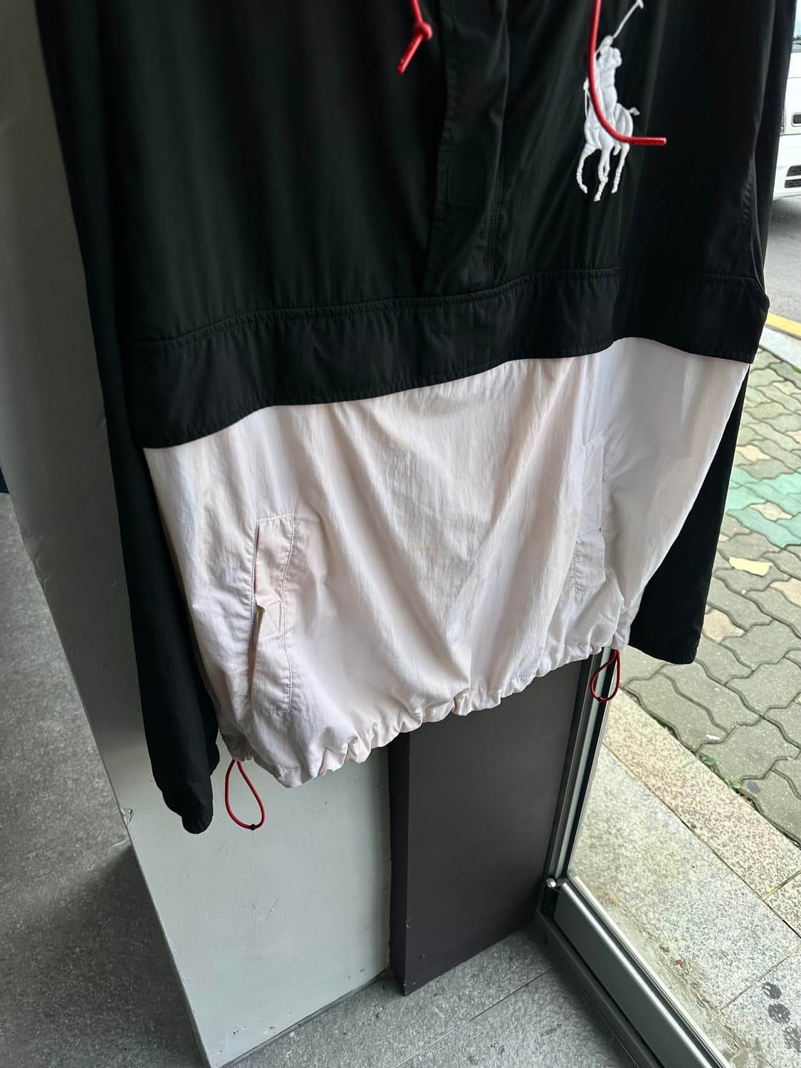 100~105/ 폴로 랄프로렌 배색 아노락 바람막이 상품이미지4