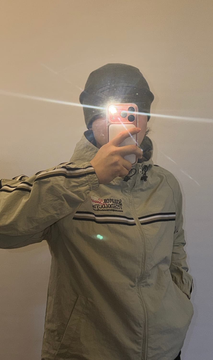 스컬프터 y2k 윈드브레이커 상품이미지1