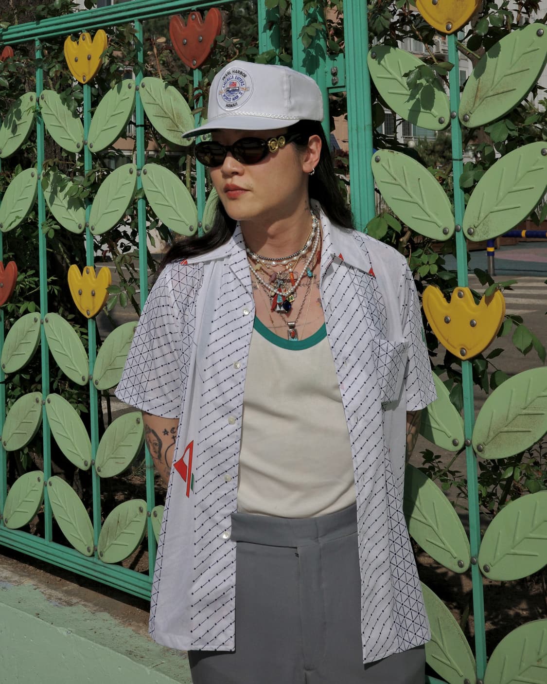 80s 2차세계대전 진주만 공습 참전 기념 캡 상품이미지8