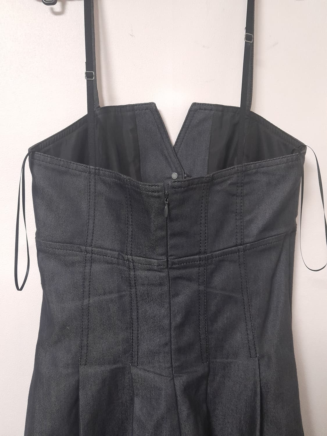 아르마니 진스 뷔스티에 데님 원피스 EU40/US4 상품이미지5