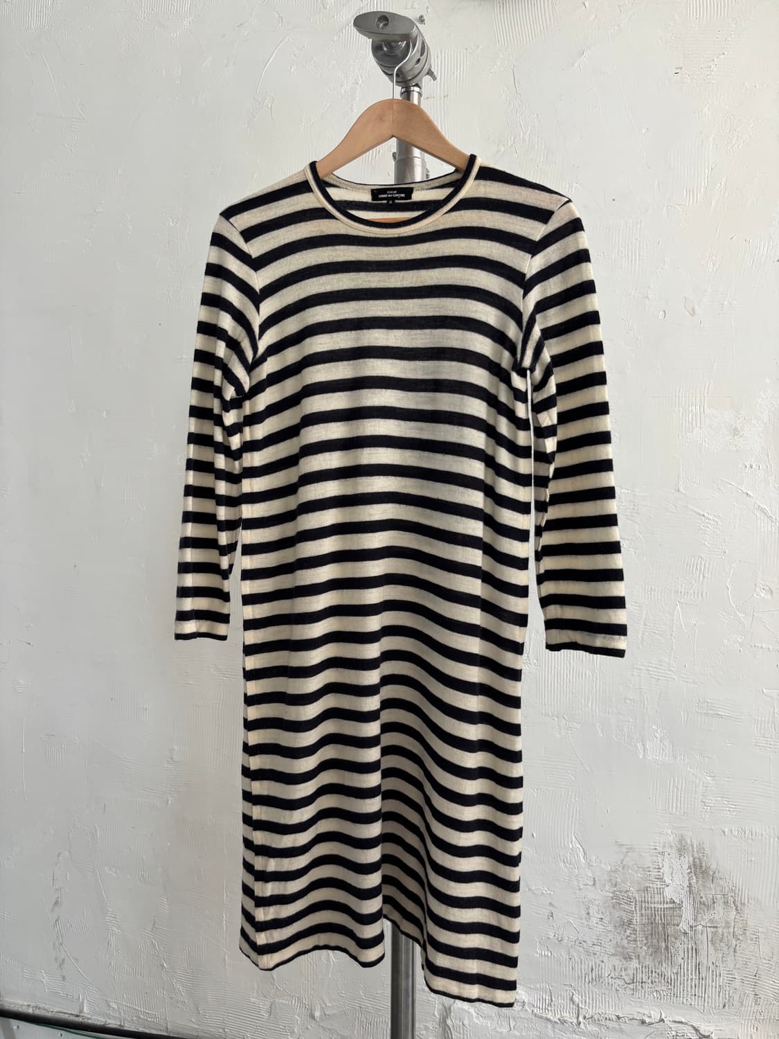 CDG tricot 꼼데가르송 트리콧 단가라 울 원피스  상품이미지3