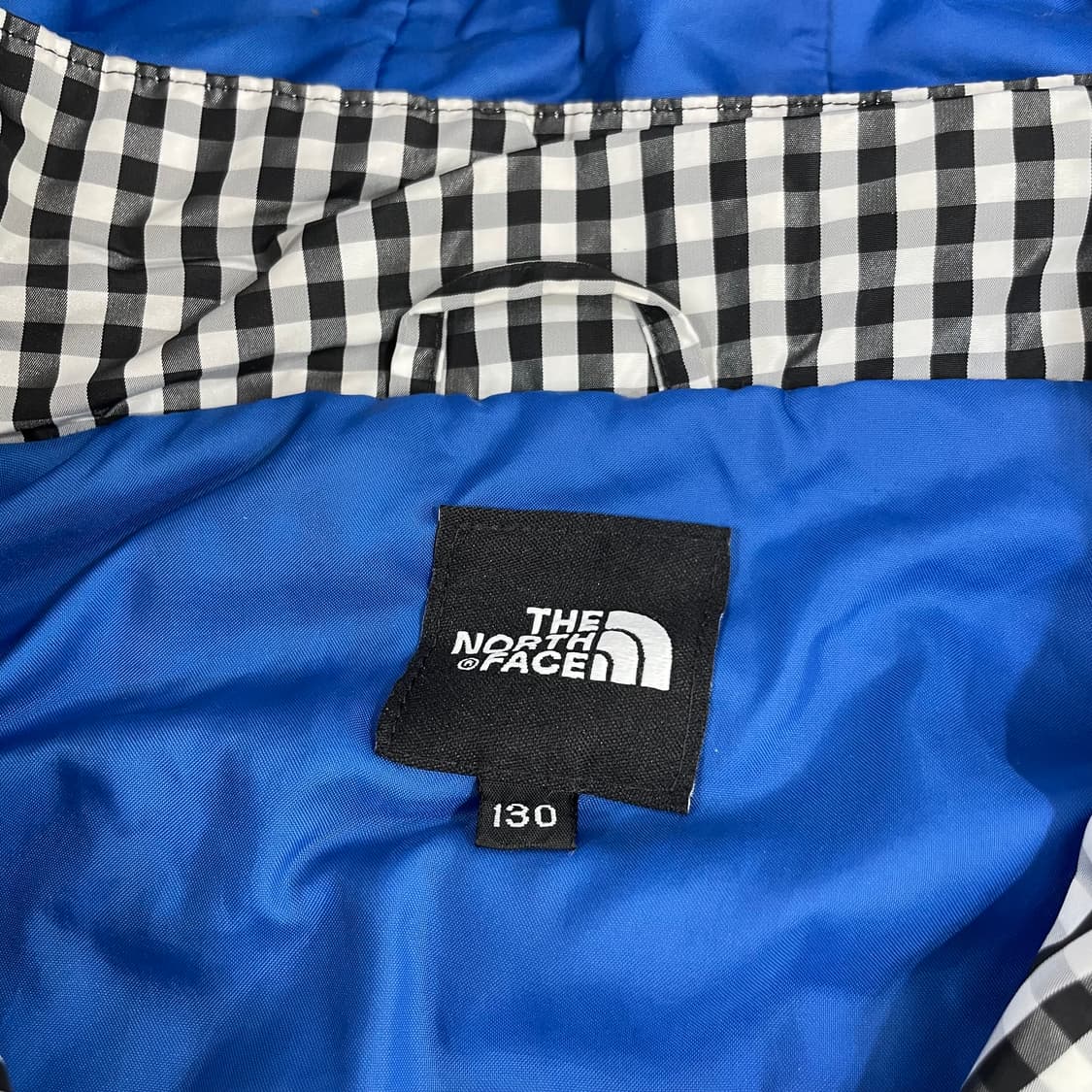 노스페이스 아동 체크 바람막이 130 상품이미지2