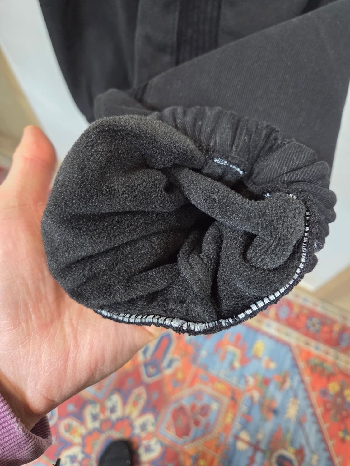 빈티지 벨티드 안감플리스 헤비코튼 코듀로이 조거팬츠 L 상품이미지6