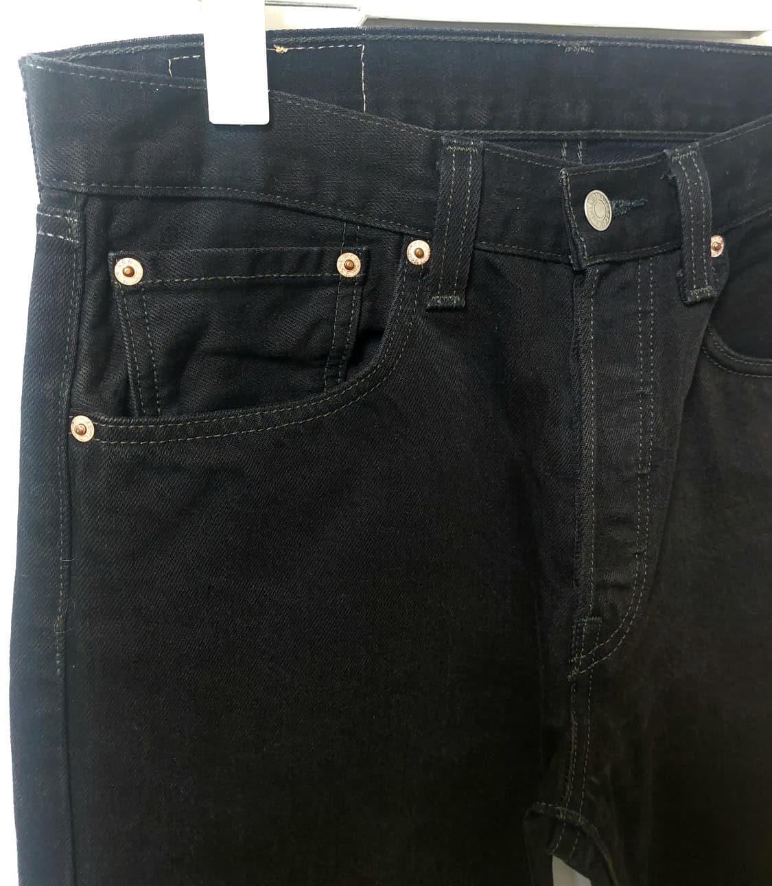 리바이스 501 흑 데님 31 상품이미지4