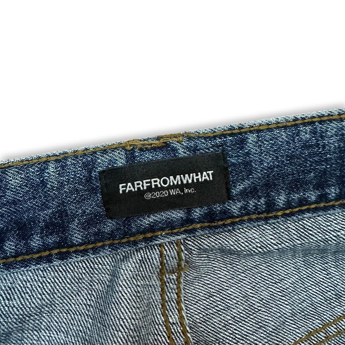 파프롬왓 데미지 워싱 데님 팬츠 상품이미지5