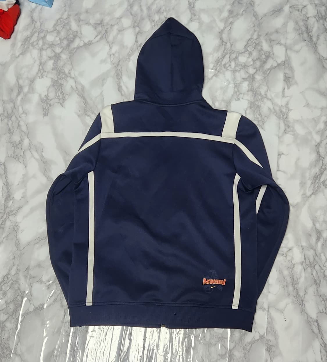 나이키 아스날 07-08 트레이닝 후드집업 져지 자켓  상품이미지3