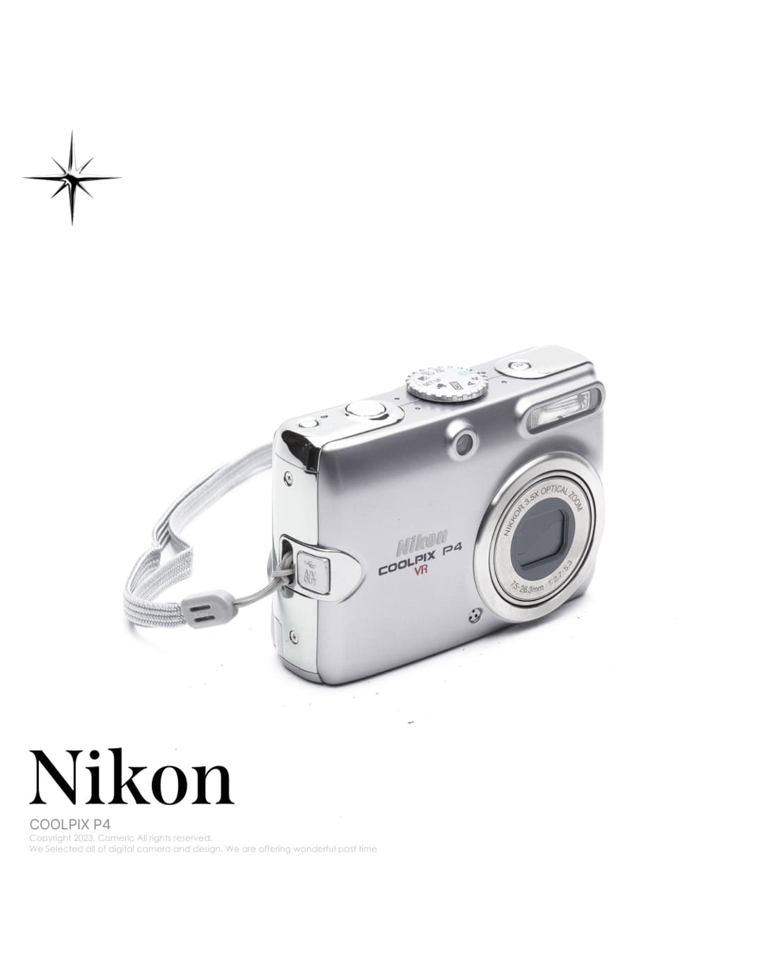 (풀박스/S급) 니콘 Nikon coolpix p4 디카 상품이미지1