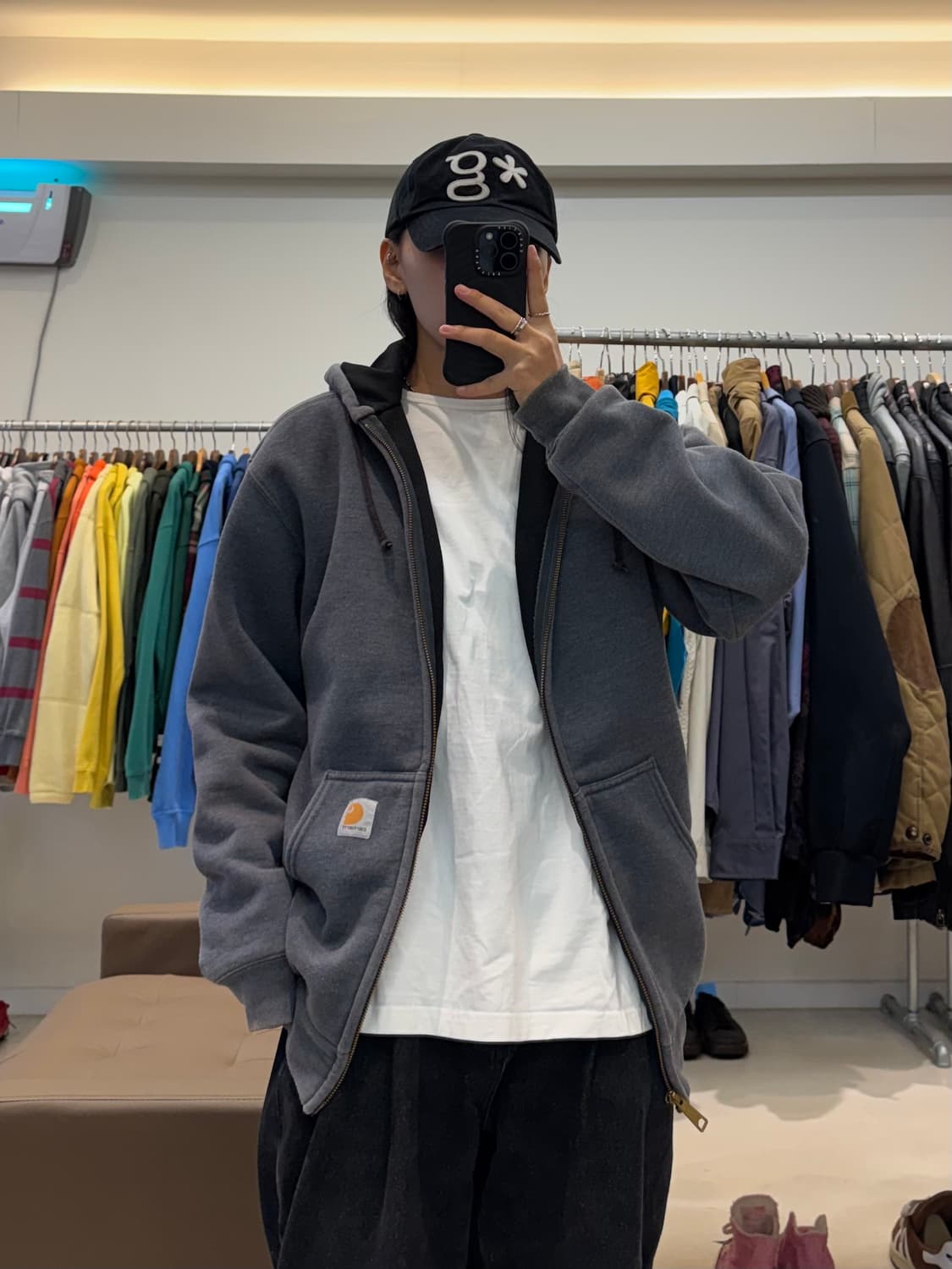 칼하트 써멀 후드집업 상품이미지7