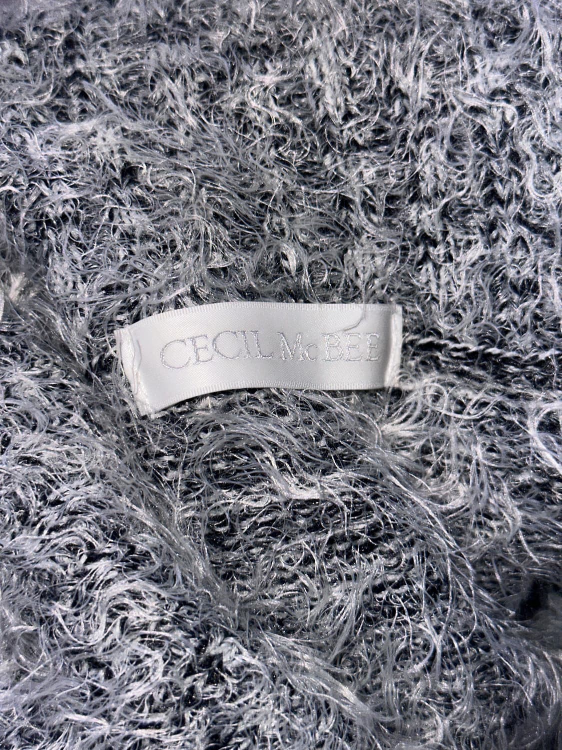 갸루 원피스 앙고라 니트 빈티지 세실맥비 상품이미지4