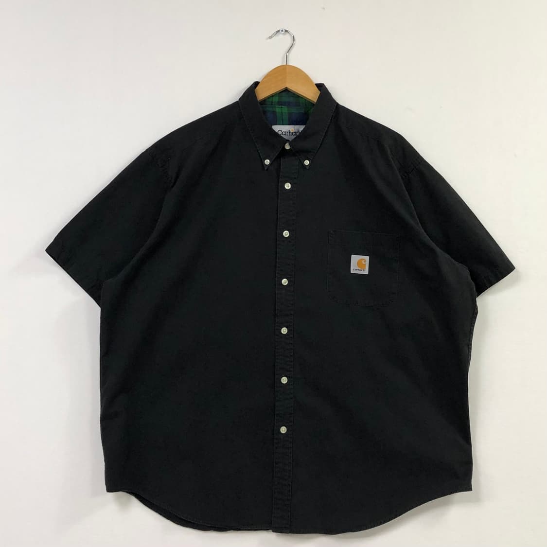 Xxl 칼하트 블랙 워크 셔츠 상품이미지2