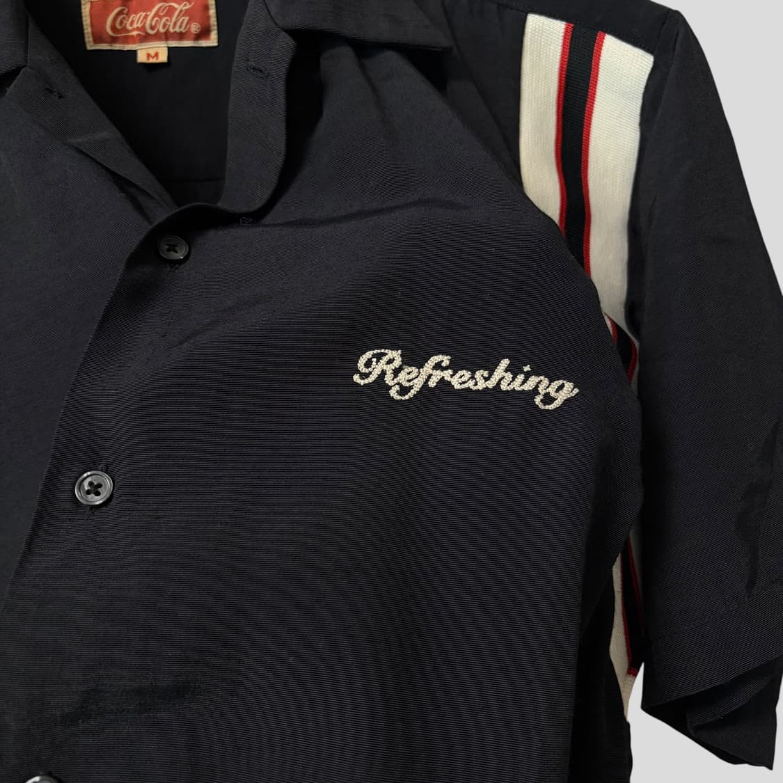 (M)90s 코카콜라 볼링 셔츠 상품이미지4