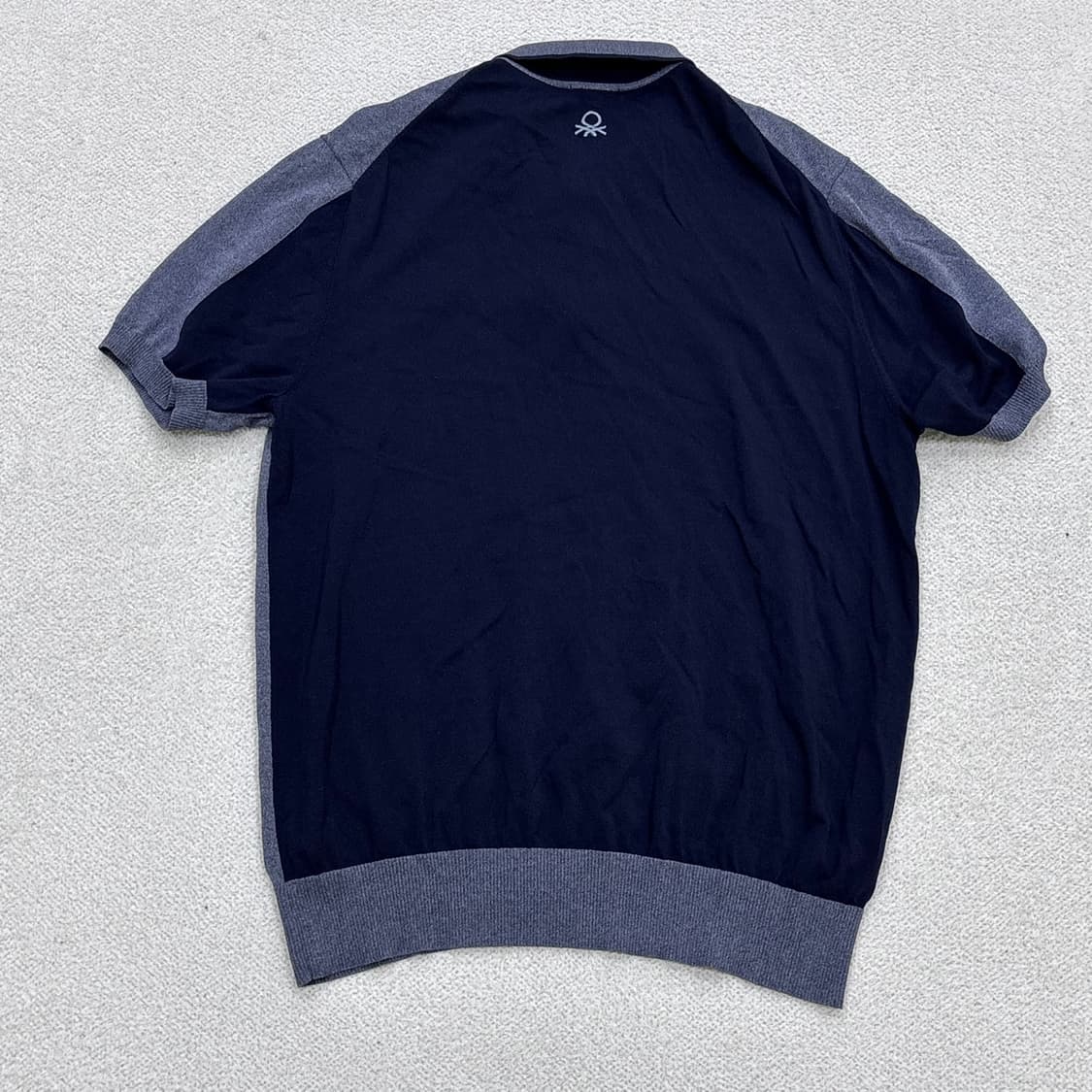 XXL 베네통 남성 반팔 카라 티셔츠 0401E 상품이미지2