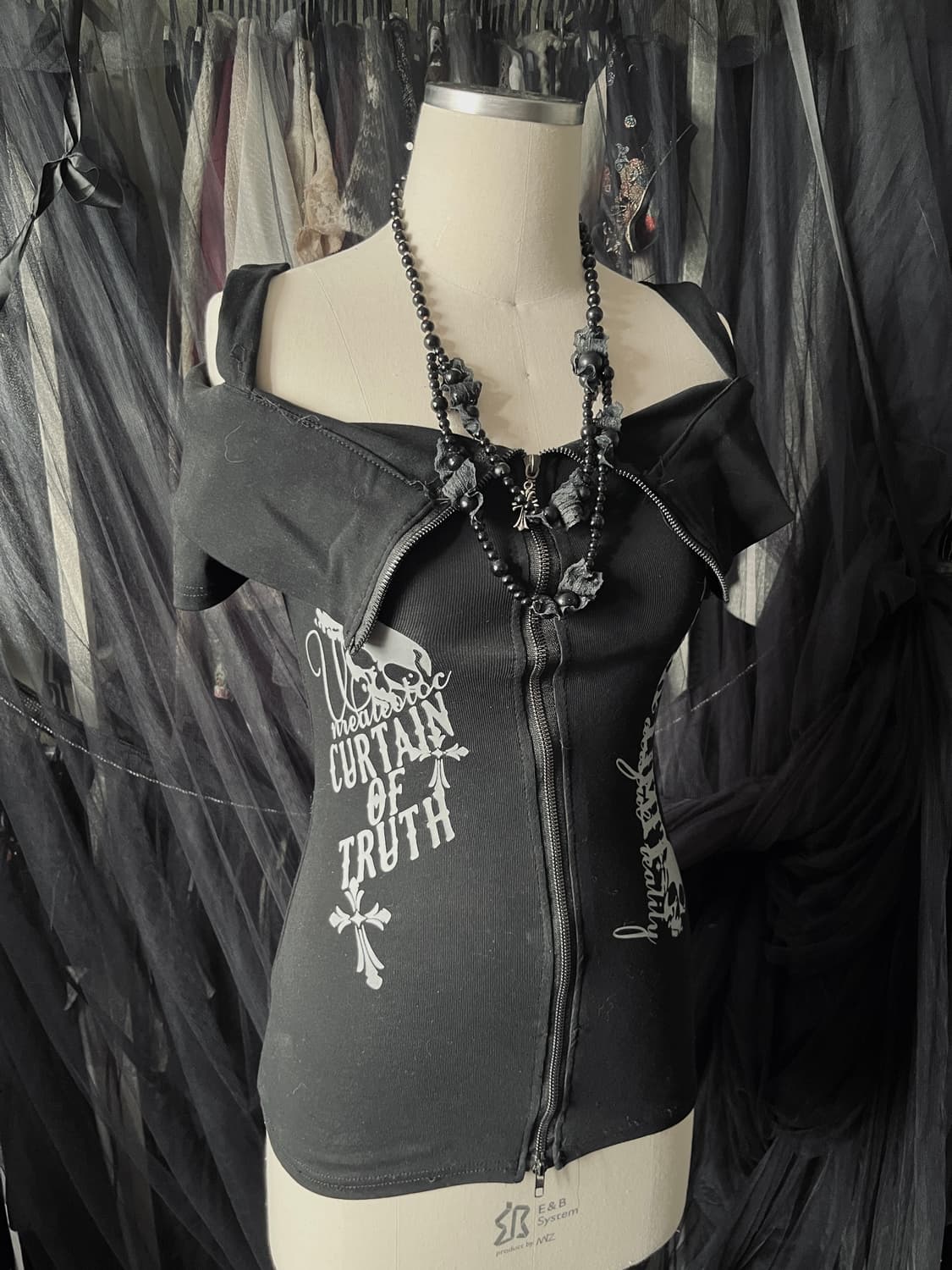 펑크 오프숄더  상품이미지1