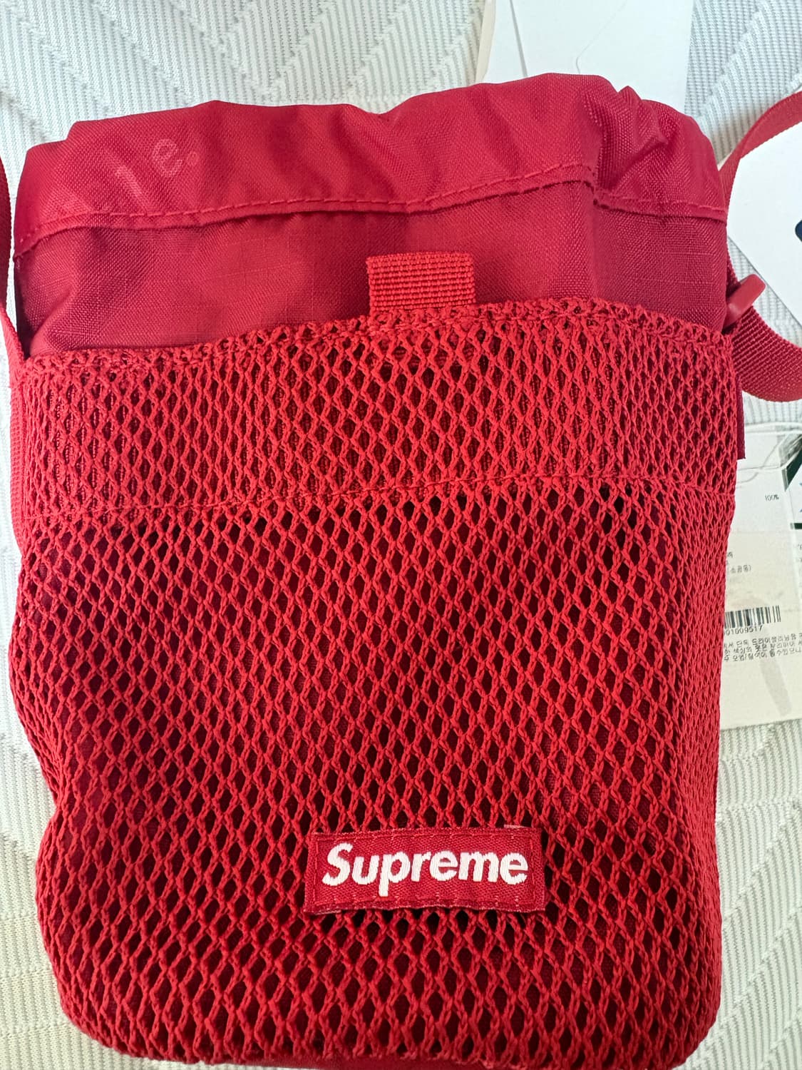 정품)슈프림 스몰 신치 파우치 레드 - 23FW 상품이미지3