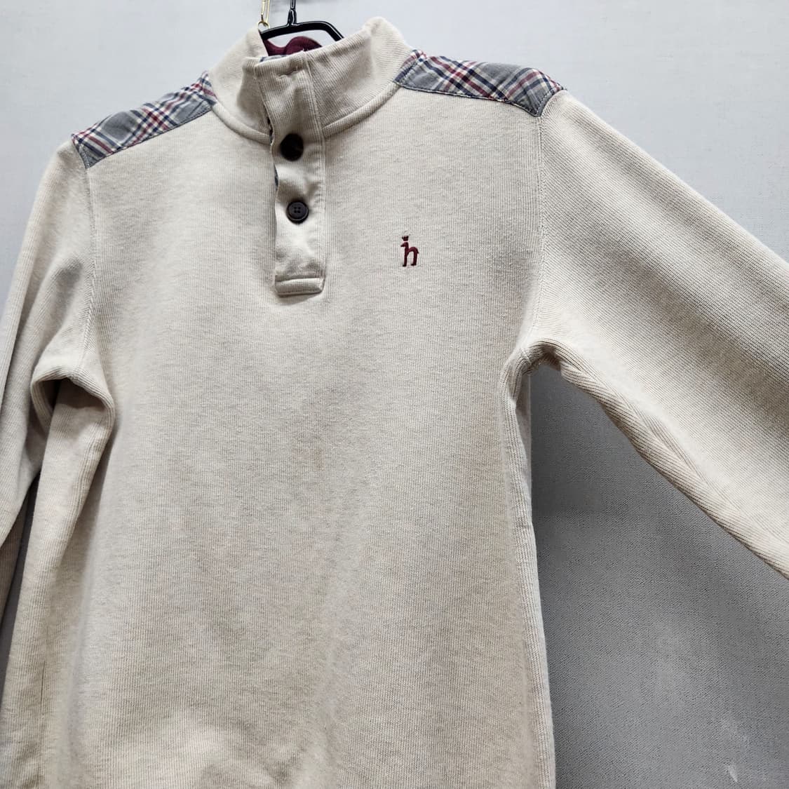 헤지스 로고 헨리넥 맨투맨 95(M)남여공용 상품이미지3