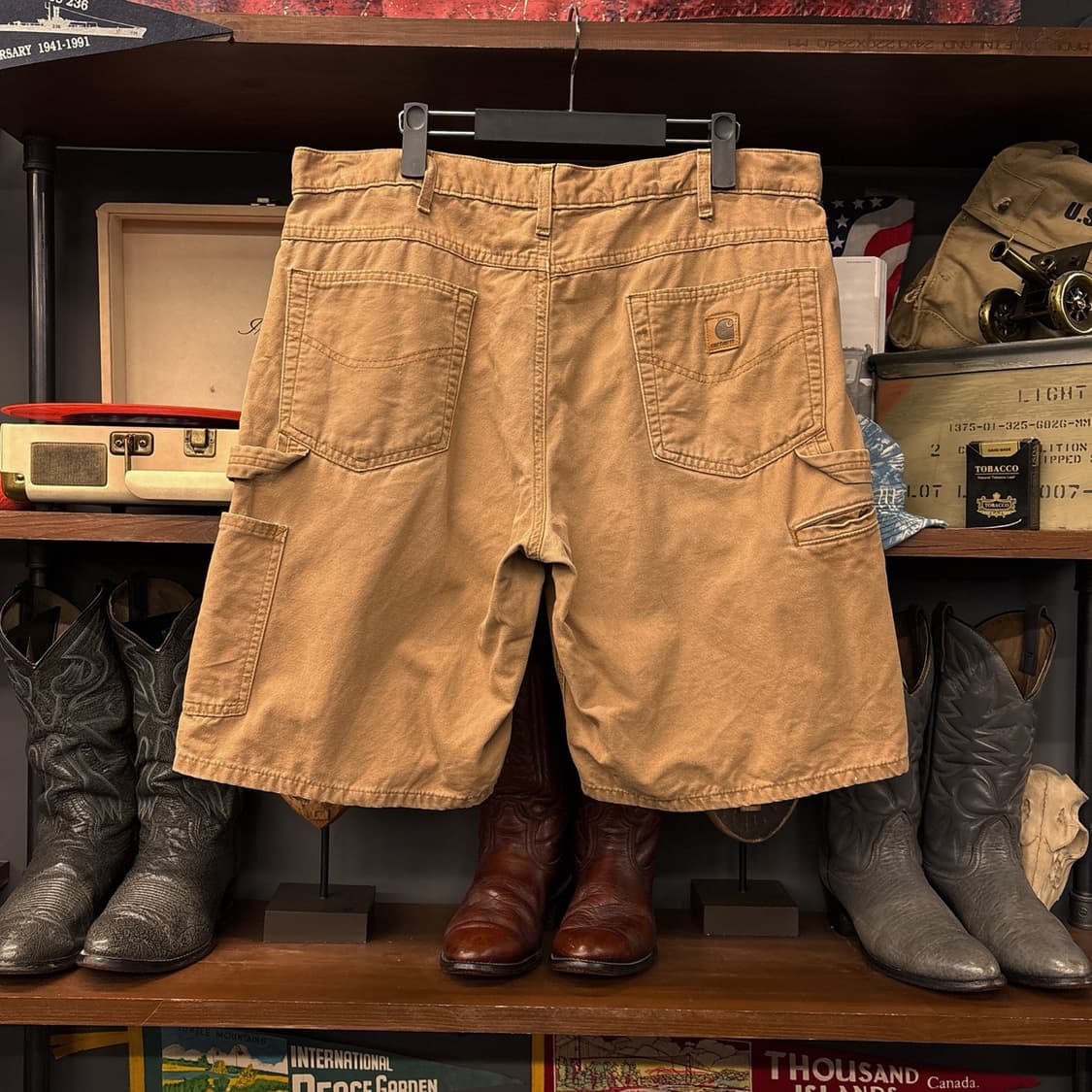 00s 칼하트 덕캔버스 카펜터 워크 하프팬츠 N1114   상품이미지2